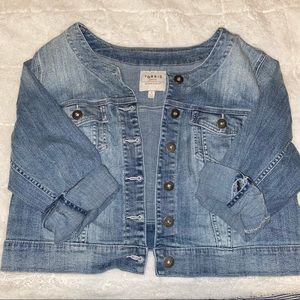 Torrid Cropped Denim Jacket